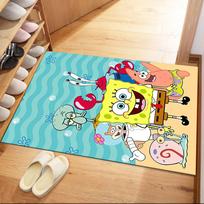 Spongebob And Friends Square rugs are a great choice for living rooms, bedrooms, home décor, and as gifts. 40cmx60cm