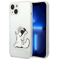 Karl Lagerfeld KLHCP14MCFNRC Choupette Fun Hardcase for iPhone 14 Plus / 15 Plus 6,7" / transparent