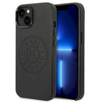 Karl Lagerfeld KLHCP14MFWHK Hardcase Leather Perforated Lo for iPhone 14 Plus / 15 Plus 6,7" / black