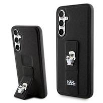 Karl Lagerfeld KLHCS23FEGSAKCPK Gripstand Saffiano Karl&Choupette Hardcase for Samsung Galaxy S23 FE / black
