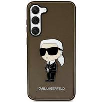 Karl Lagerfeld KLHCS23MHNIKTCK Hardcase Ikonik for Samsung Galaxy S23+ / black
