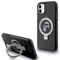 Karl Lagerfeld KLHMN61HMRSKCK Ring Stand Karl&Choupettte Ma Hardcase for iPhone 11/Xr 6.1" / black