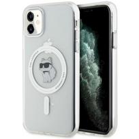 Karl Lagerfeld KLHMN61HFCCNOT iPhone 11/XR Transparent Hardcase IML Choupette MagSafe