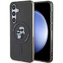 Karl Lagerfeld KLHMS24SHGKCNOK Hardcase IML Karl&Choupette MagSafe for Samsung Galaxy S24 / black