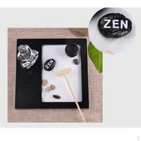 Tray Stones Rake Spiritural Yoga Meditation Decor