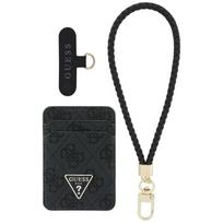 Guess wallet + hand strap set Guess triangle MagSafe / black