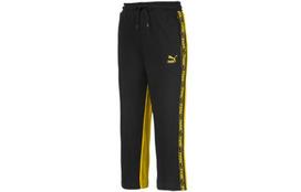 PUMA Knitted Sweatpants Women's Sulfur Yellow 595895-20 S