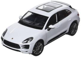 WELLY Porsche Macan Turbo White Diecast Miniature Car Finished Model 24047W WT 1/24 / balta