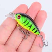 4.5cm/3.8g Micro Minnow Rocking Fat Bass Simulation Bait Fishing Lure