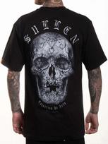 Sullen Men's Muerte Eterna Short Sleeve Standard T-shirt Tattoo Style Skull Tee XL