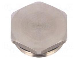 Stopper | M16 | 1.5 | IP68 | stainless steel | V-INOX-NBR | Spanner: 19mm