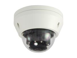 LevelOne HUBBLE Fixed Dome IP Network Camera, H.265, 3-Megapixel, 802.3af PoE, IR LEDs, Indoor/Outdoor, Vandalproof