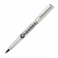 Permanentinis žymeklis Pentel CD-R/DVD-R, juodas, 1-2mm, kūginis