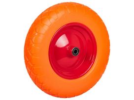 Įrankiai ir matavimo prietaisai // Sodo įrankiai ir priedai // 69-047# Koło 40cm do taczki wózka 400x98 4.00/8 pomarańczowe