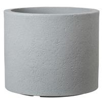 FLOWERPOT PLASTIC 130/50 STONY GREY D50