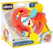 Lavinamasis žaislas kūdikiui Chicco Baby Sense & Focus Pull String Apple, įvairių spalvų