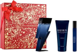 Kvepalų rinkinys Carolina Herrera Bad Boy Cobalt Gift Set, 3 vnt.
