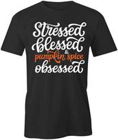 PUMPKIN SPICE OBSESSED TShirt Tee Short-Sleeved Cotton FALL CLOTHING S1BSA606 XXL