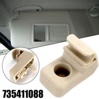 Automobilio interjero aksesuaras Smėlio spalvos skydelio nuo saulės laikiklis 735411088 Tinka Fiat