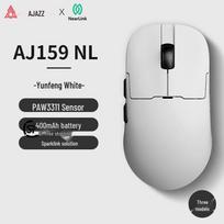 Ajazz AJ159NLP StarFlash Tri-Mode Wireless Gaming Mouse balta