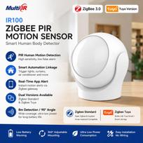 Zigbee 3.0 Tuya PIR Motion Sensor Human Body Detector Smart Home Occupancy Sensor Motion Trigger Automation Security IR100-Standard Zigbee 3.0
