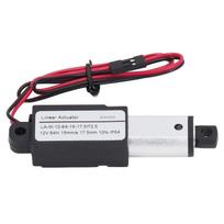 Elektrinis mikro linijinis pavaros mechanizmas Aliuminio ABS Nuolatinės srovės tiekimas Mini judesio pavaros mechanizmas Žemės ūkio technikai 12V