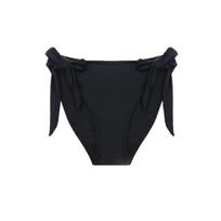 Ekologiškas Bikini maudymosi kostiumas Menstruacinės kelnaitės 4 sluoksnių nepralaidžios, rišamos šonuose Maudymosi kostiumas menstruacijoms, tinkamas moterims menstruacijų metu XS juoda