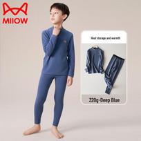 MaoRen Kids' Acrylic Thermal Underwear Set 120