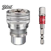 Electric Drill Wrench Attachment Multi-Function Universal Socket Tool 3/8''-3/4'' Adjustable Socket Set Self-Adjusting Ratchet Adapter for Home DIY, 1 Set