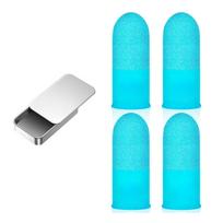 1Set Gaming Finger Sleeves Night Glow For Multiple Platforms Easy Location And High Accuracy Touch On Various Devices 1