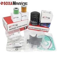 Maintenance Kit For Honda 175 200 225 HP BF175A BF200A BF225A Marine Outboard Water Pump Repair with Thermostat Fuel Oil Filter juoda