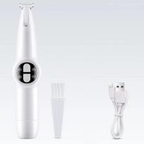 Safety Cat Nail Clippers Waterproof Dog Nail Grinder Cordless Cat Hair Trimmer  Paw Grooming balta