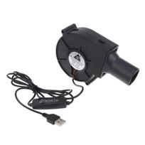 9733 Air Blower 5V Large AirFlow Fan 3600R for BBQ Camping Cooking Stove Fans 1