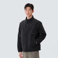 [Snowpeak] Campfield Stand-Neck Windbreaker Dark Charcoal (S25SMCWB12) 95