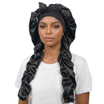 Long Curling Ribbons Heatless Curl Bonnet Non-Slip Design Curling Bonnet  For Sleeping juoda