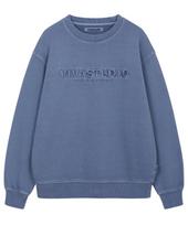 Viva Studio Location Embroidery Crewneck [Charcoal Blue] L