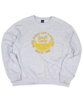Step Only Kennel Club Logo Sweatshirt (Melange White) Melange White/2 (Large)