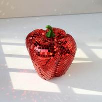 Vegetable Themed Vegetable Disco Balls Carrot Tomato Pear Home Decor Statue  Home Decor Pear white