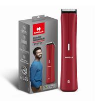 Havells Bt6111 Beard Trimmer, Skin Firendly Stainless Steel Blades 90 Mins Runtime Up To 13 Mm Length Settings 2 Years Guarantee (Red)-Battery Powe