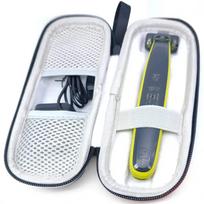 Trimmer Box Travel Storage Organizer Compatible with Braun XT5100 One Blade Hybrid Beard Trimmer, Waterproof Durable Sturdy Hard Shaver Case Ideal