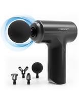 CARESMITH Charge Go Massage Gun | Massager Machine for Pain Relief | Massage Gun for Back Leg & Full Body | 4 Specialized Heads For Full Body Pain