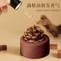 Pinecone Diffuser, Flameless Aroma Diffuser for Home Decor, Desktop Ornament One Size ruda