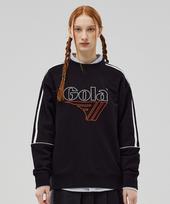 Golla Big Logo Track Sweatshirts [Black] Black/M