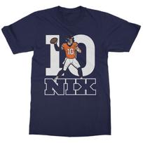 Bo Nix Inspired 10 Graphic - Denver Fans Tribute Unisex T-Shirt S