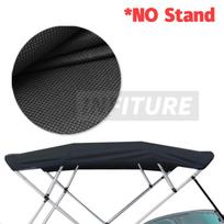 3 Bow Boat Bimini Top 600D Polyester Canopy Waterproof&Sun Shade Awning Canopy Fit for Boat Yacht Boat Accessories 3 BOW 54-60W