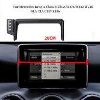 Car Phone Holder For Mercedes-Benz W176 W242 W246 A-class B-class C117 X156 GLA CLA Multimedia Screen Convenience Phone Holder 6.5 only base