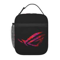 Asus Rog Insulated Lunch Bag for Women Children Leakproof Food Boxes Thermal Lunch Box Tote One Size