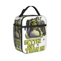 Shreks Outhouse Better Out Than In Thermal Insulated Lunch Bag for School Reusable Food Bag Container Cooler Thermal Lunch Boxes One Size
