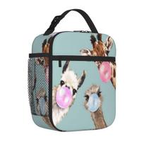 Bestselling Bubble Gum Gang In Blue Fashionable Meal Prep Bag Teen School Lightweight Lunch Bag One Size
