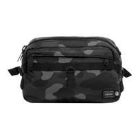 A BATHING APE Nylon Fanny Pack Regular Mens Black One Size juoda